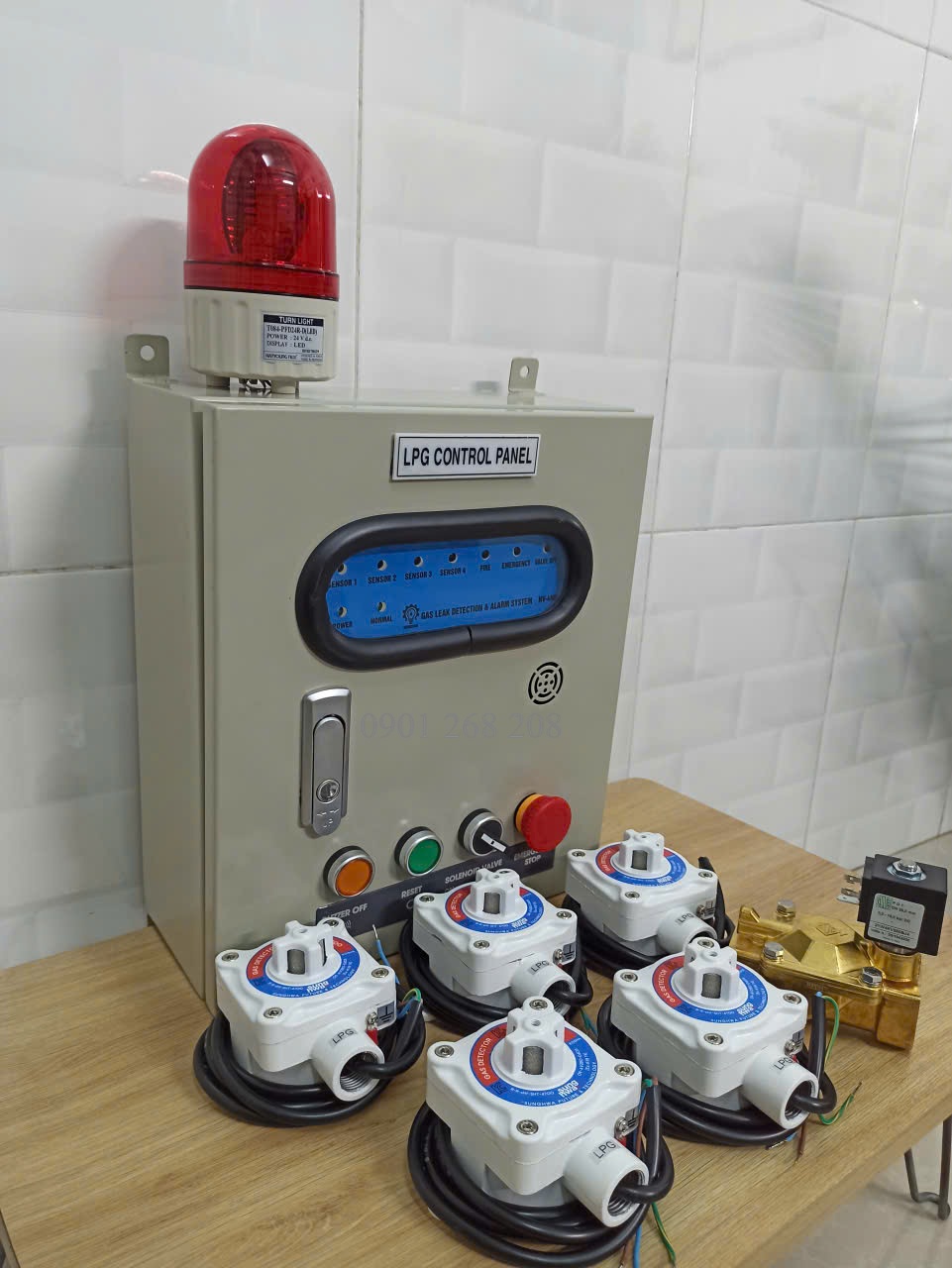 tu bao ro gas 5 kenh dau do phong no sunghwa sht-4700